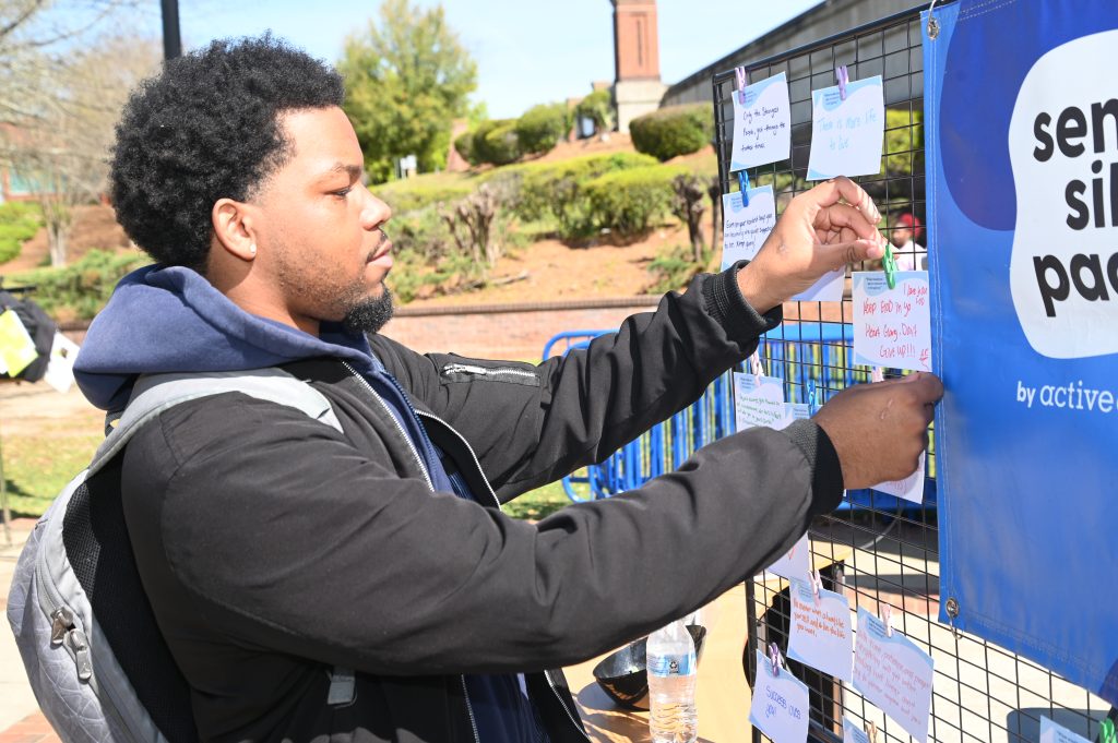 PHOTOS: Albany State Spring into Wellness 1 ASU Spring Into Wellness Campus Fair Send Silence Packing Exhibit March 18 2026 19 1024x681 1