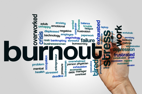 Burnout word cloud 1