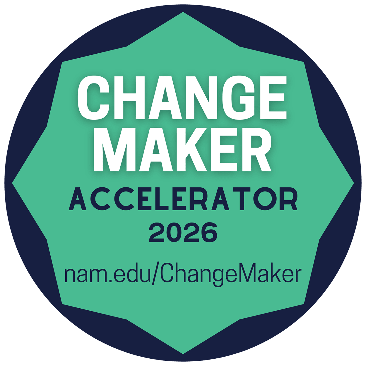 Change Maker badge 2026 Accelerator