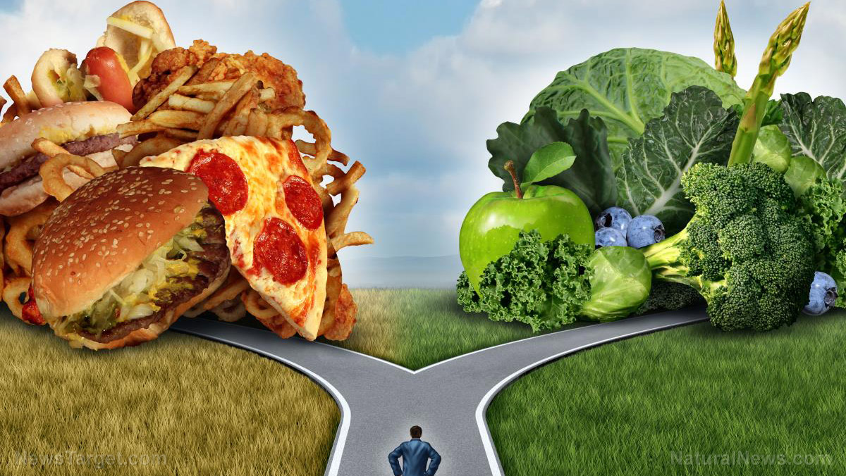 Diet Decision Concept Nutrition Choices Dilemma