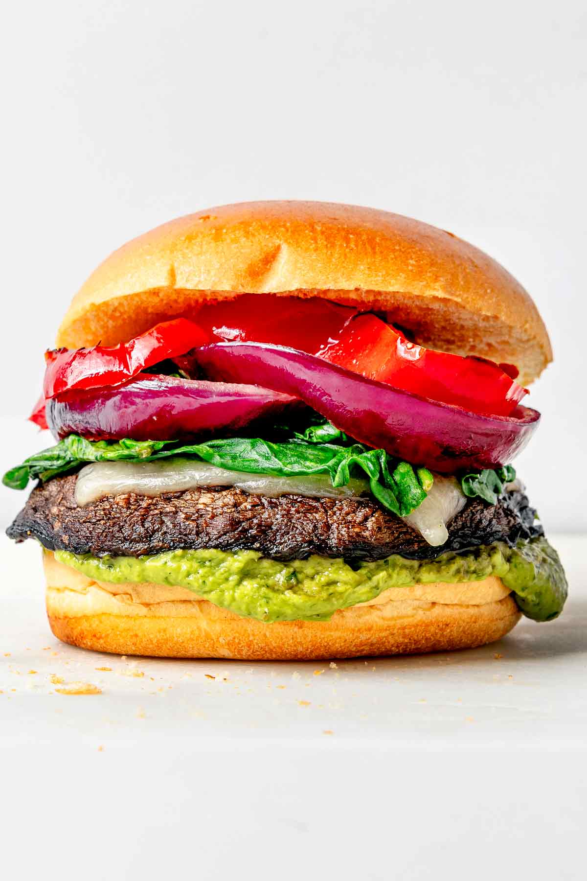 Portobello Mushroom Burger foodiecrush.com 23a