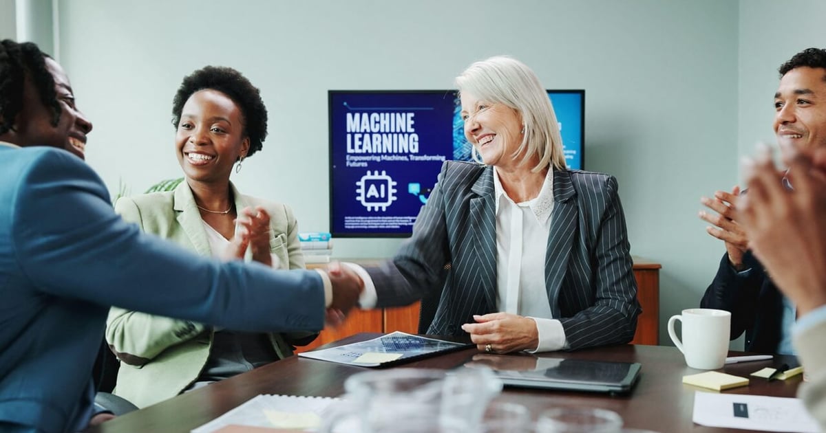 datascientists handshake YuriArcurs AlamyStockPhoto