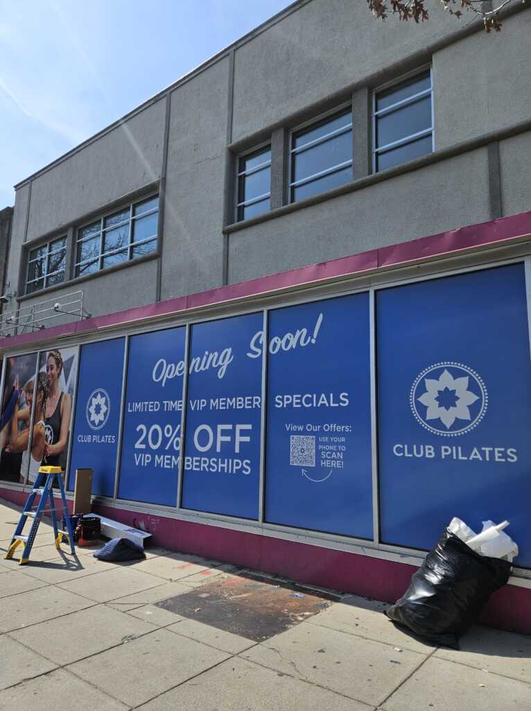 HAPPENING NOW: Pilates coming to former Pixies space on 14th Street! - PoPville 5 pilates popville lc