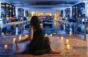 Self Care: This wellness trend is making waves in hotel pools 1 soundbath