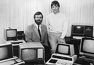 BillGates PaulAllen c Microsoft 1981
