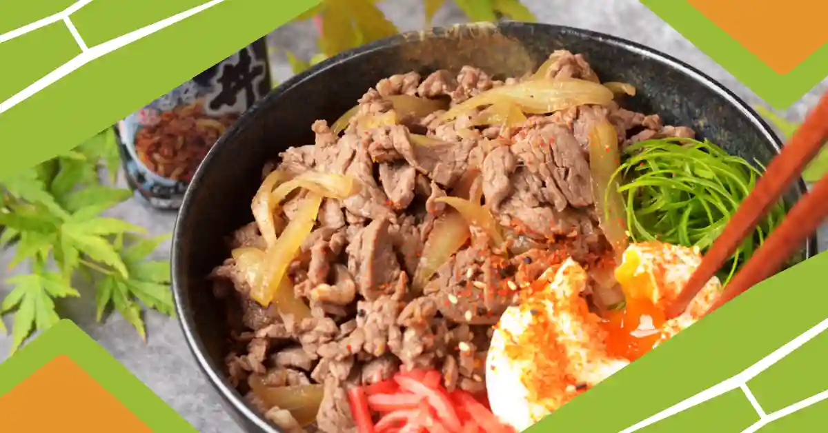 Gyudon Japans Beef Bowl Dish