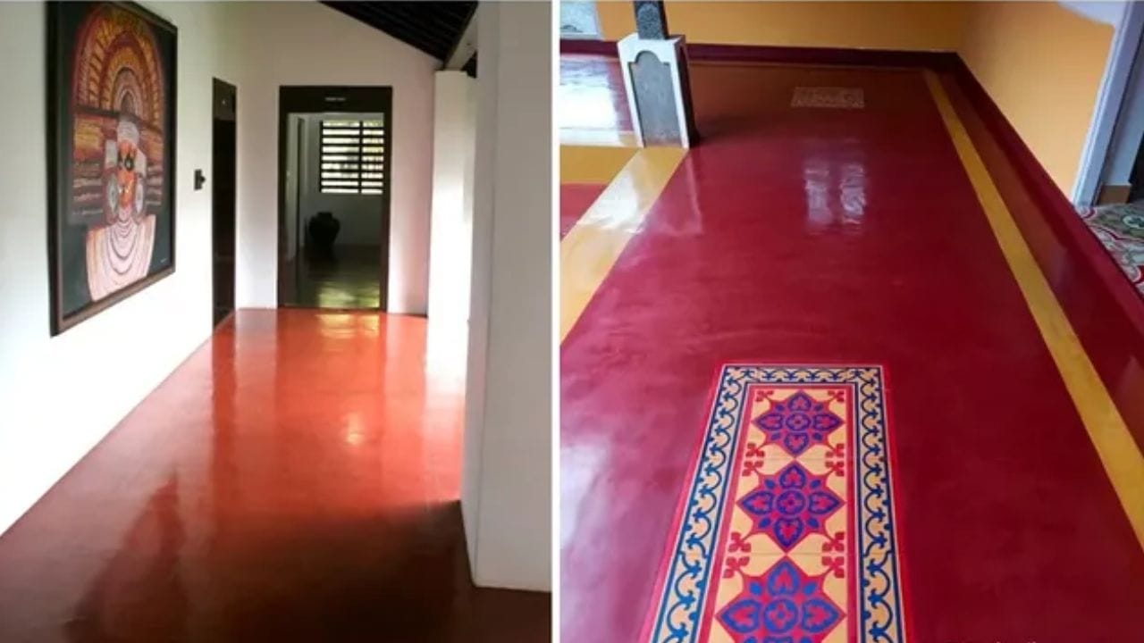 Kaavi flooring Kerala