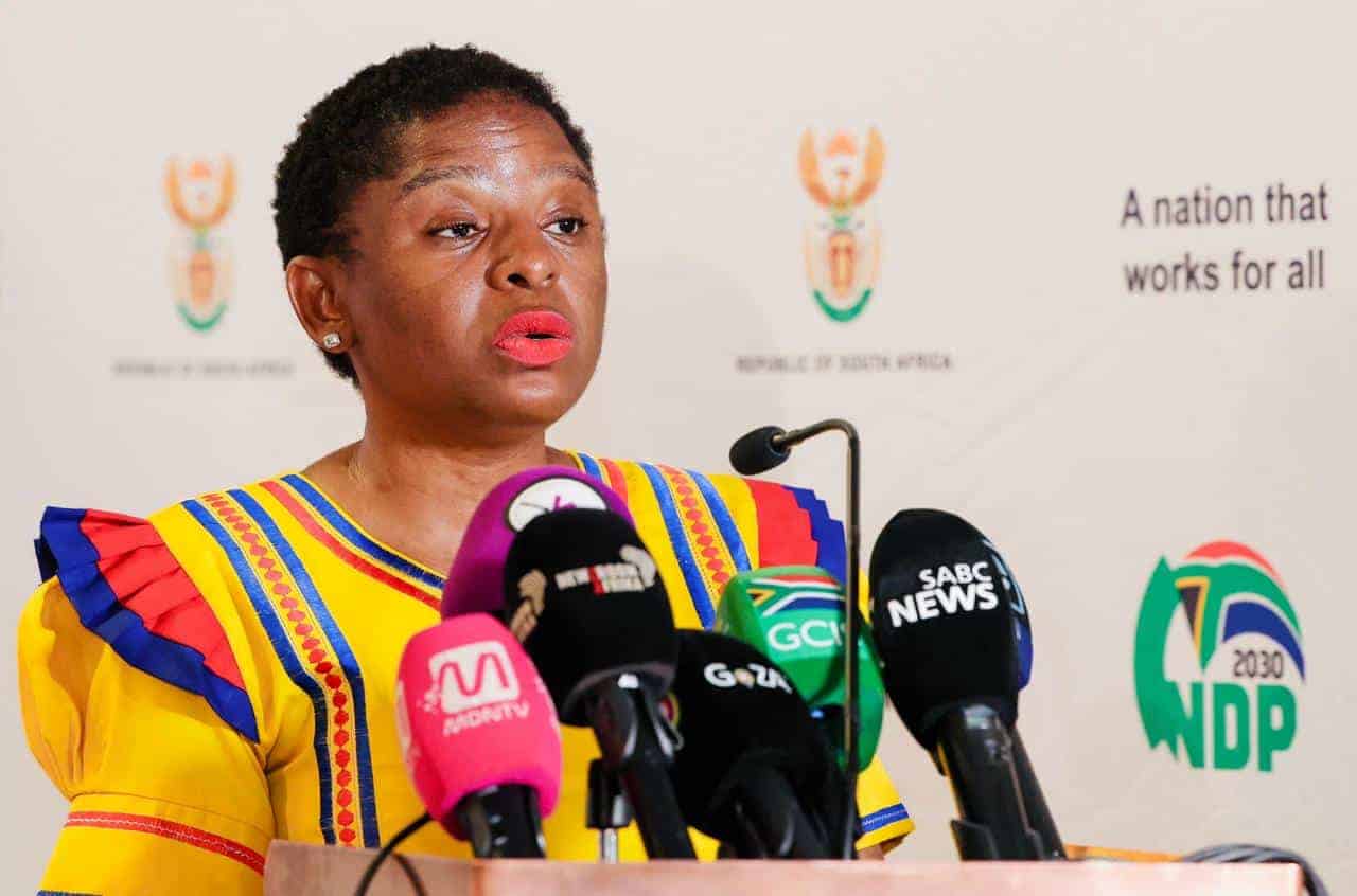 Khumbudzo Ntshavheni briefing