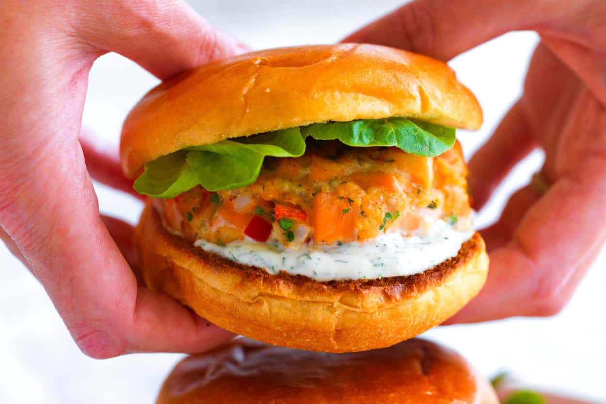 Salmon Burger Recipe 1