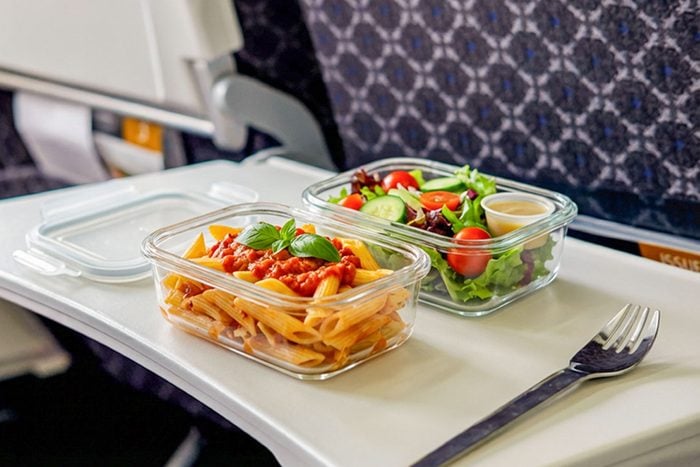 You Can Bring Your Own Food on a Plane GettyImages 918428958 DKedit FT