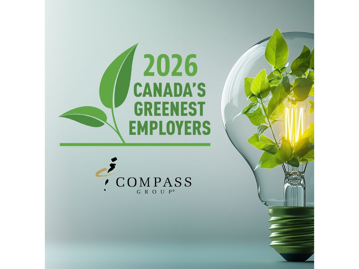 compass group canada named as one of canadas greenest employ