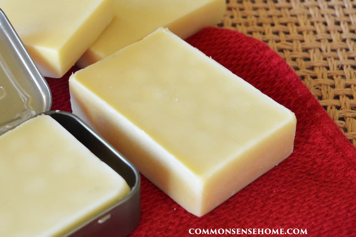 homemade hard lotion bar recipe
