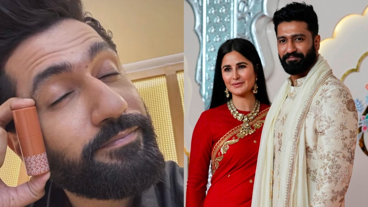 katrina kaif gives a dad twist to vicky kaushal promoting her makeup brand 305127200
