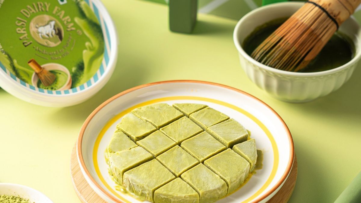 matcha kulfi