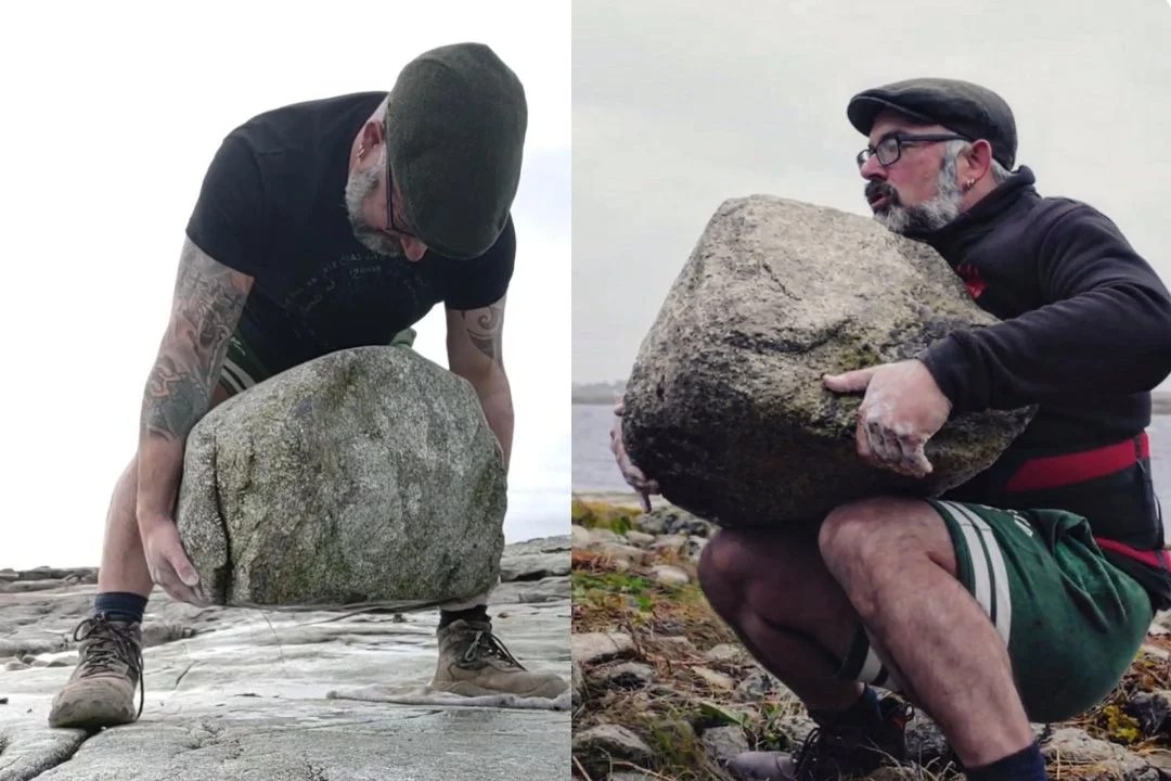 David Keohan has revived the lost practice of Irish stone lifting