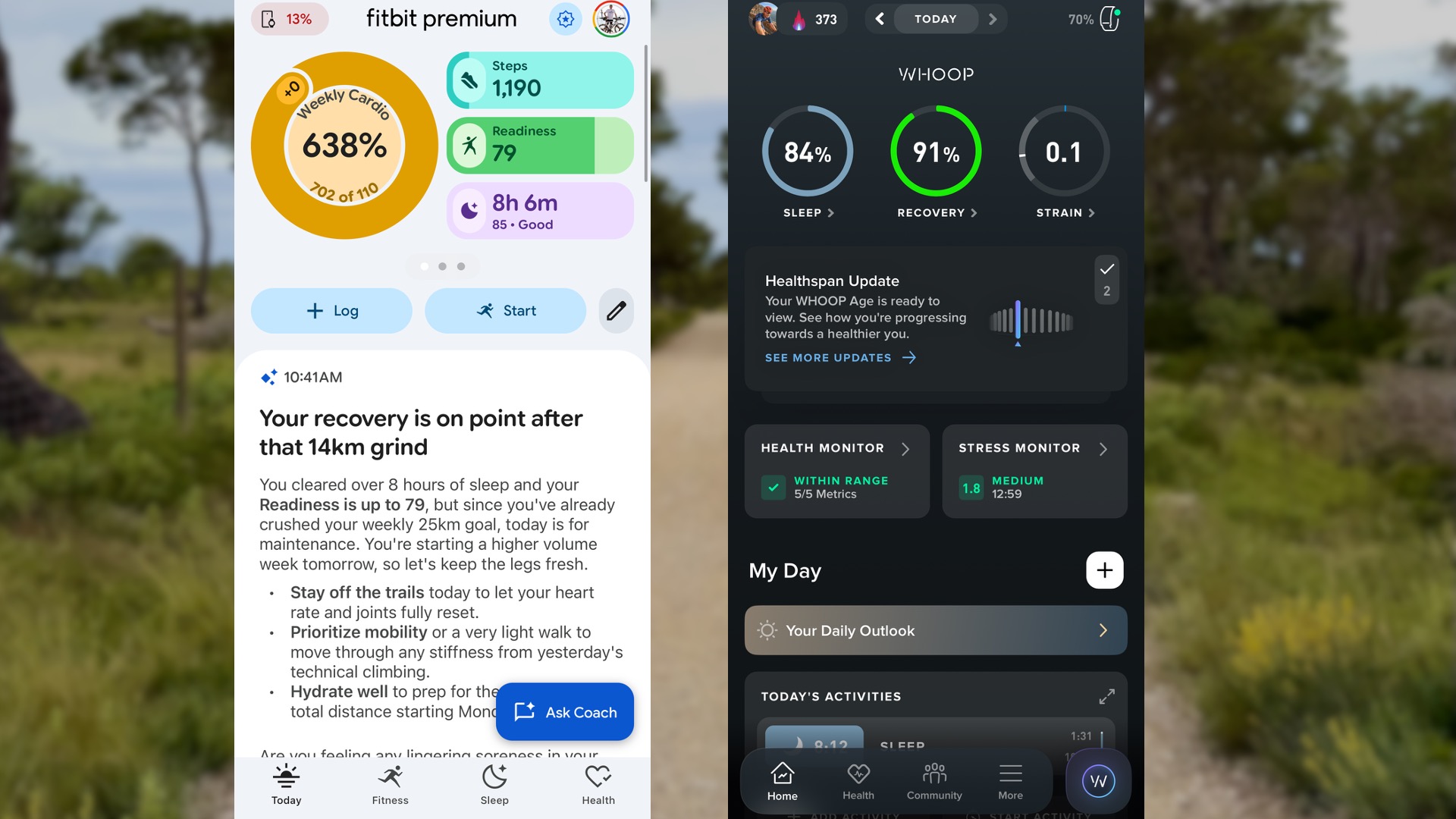FitbitWhoop 1
