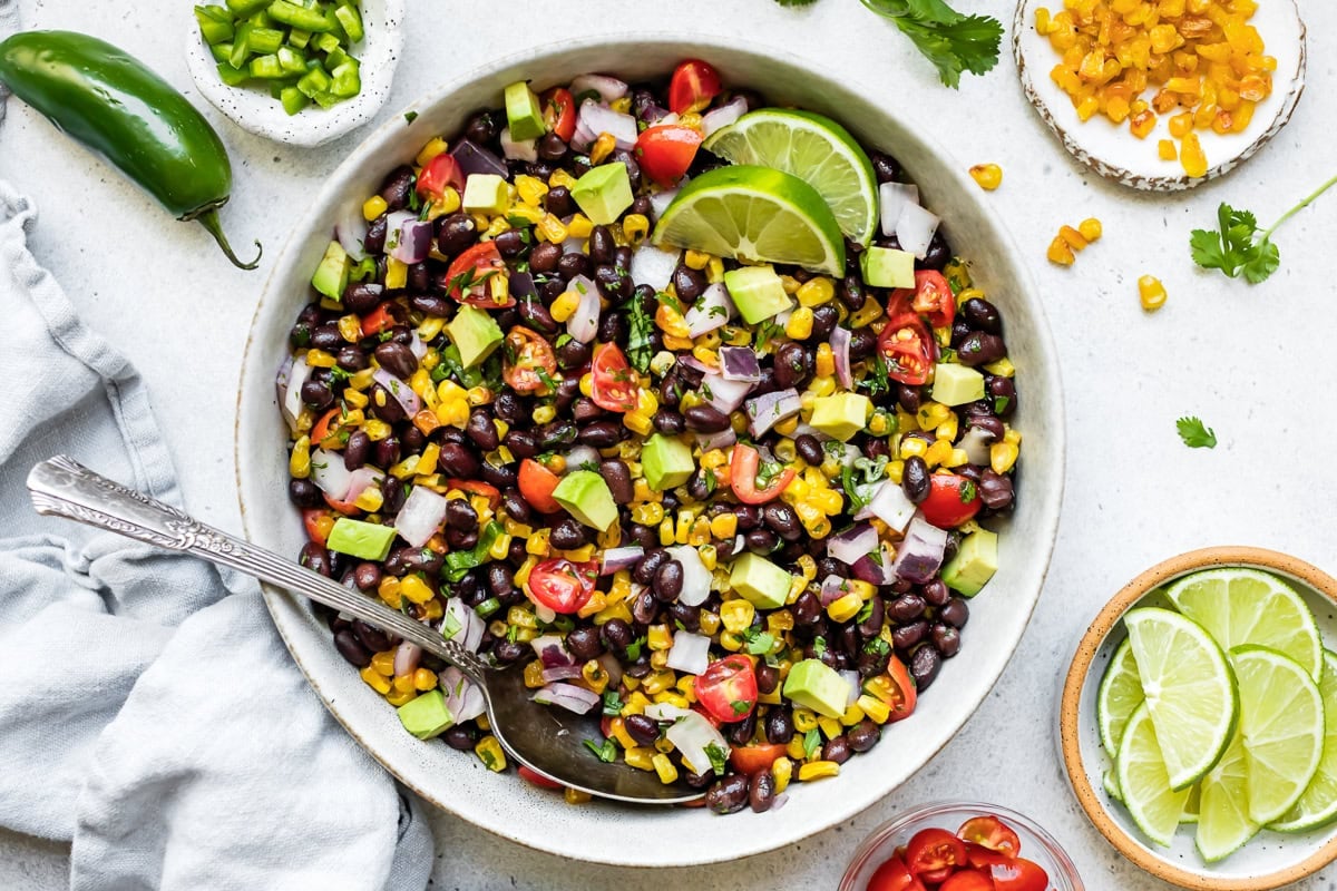 Southwestern Black Bean Salad 9