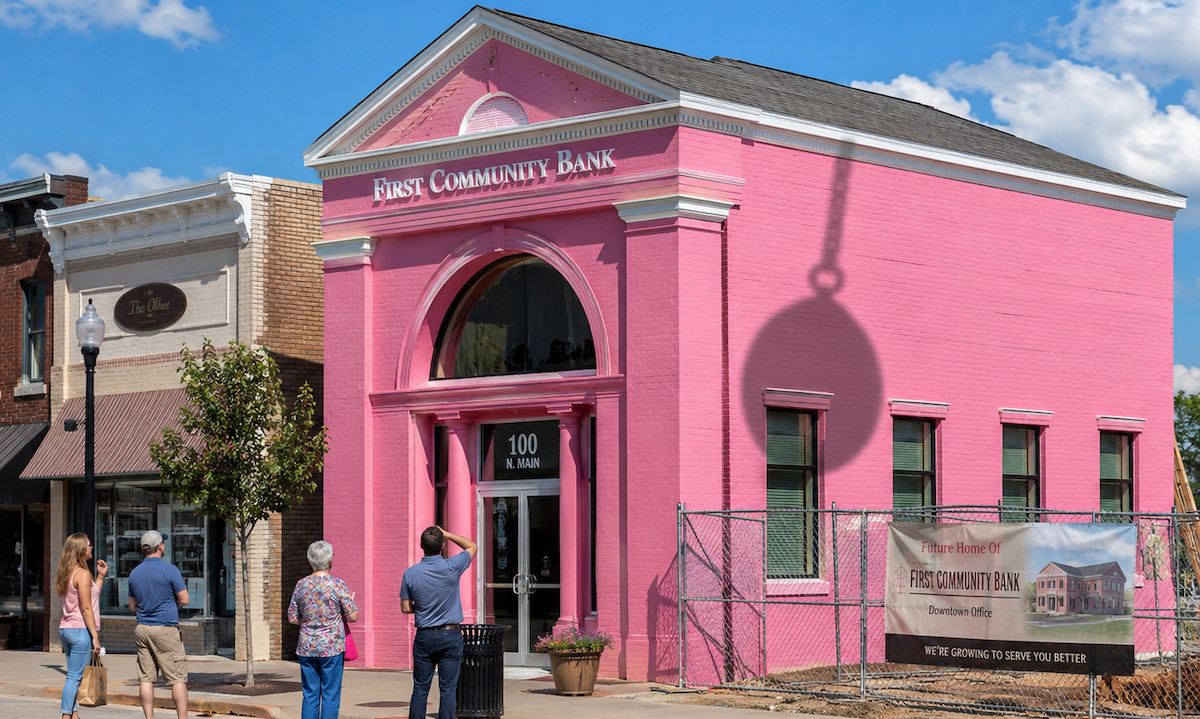 banks brick and mortar