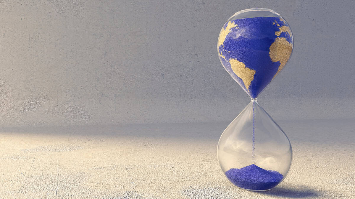 earth time running out 1227548831 istock peepo