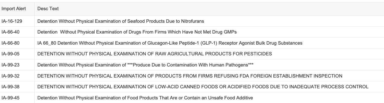 import alerts 05 07 26