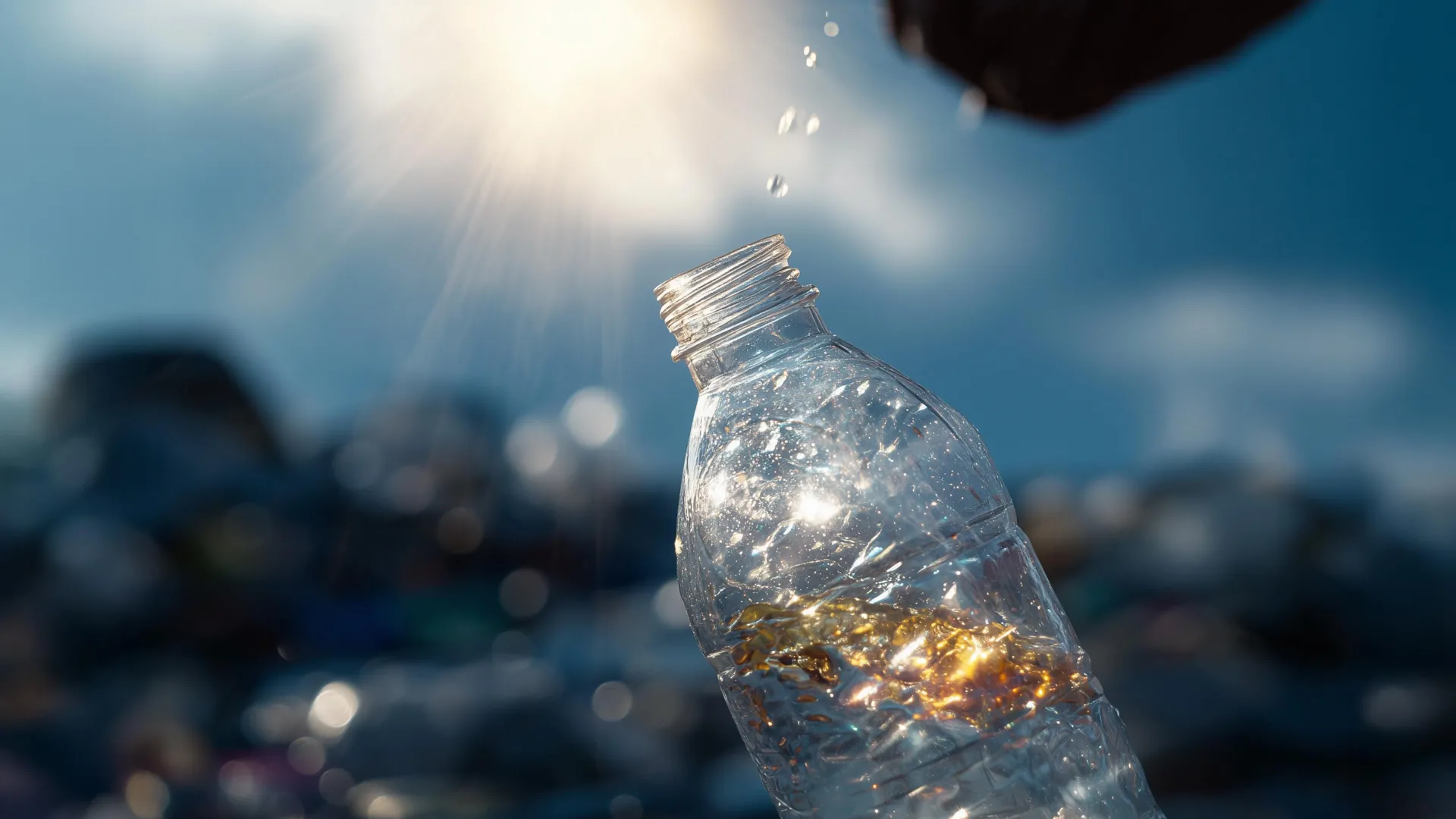 plastic recycling sunlight energy