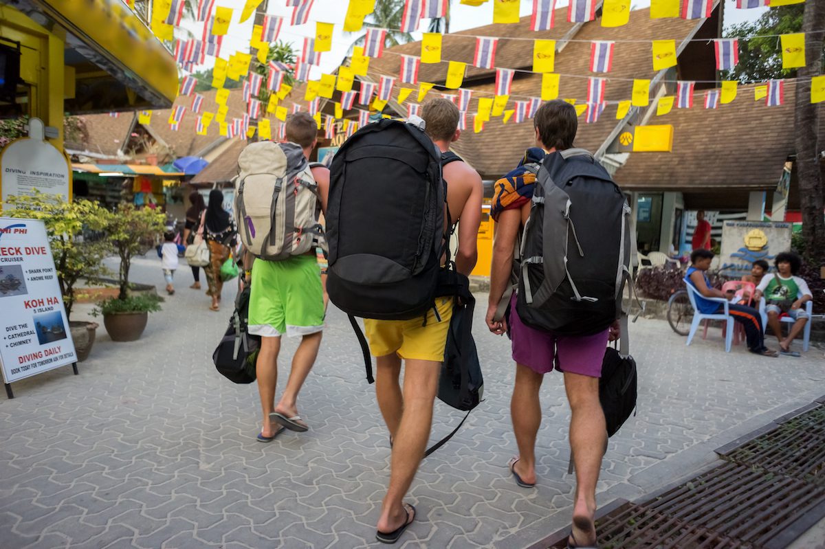 tourists thailand