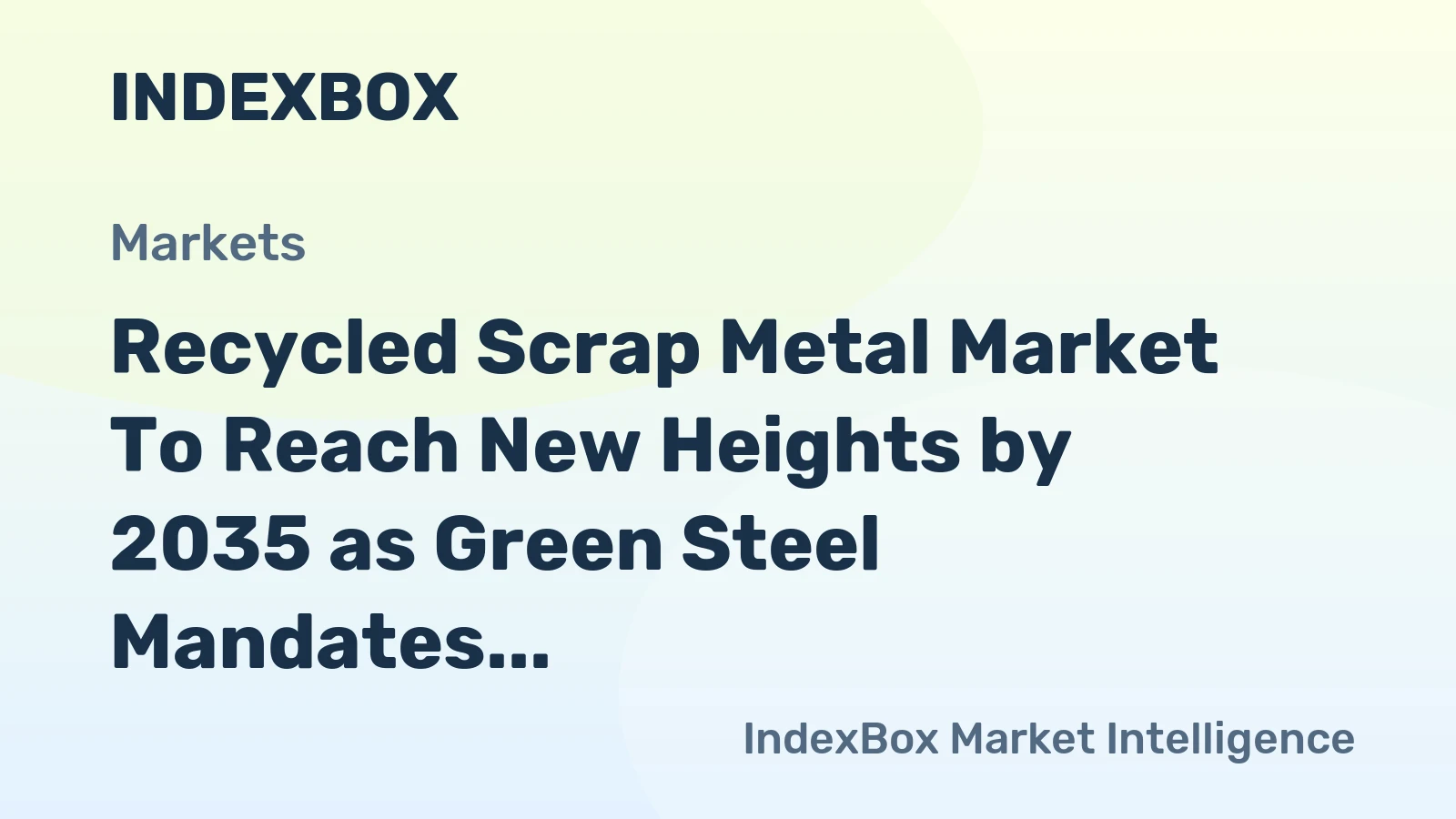 world recycled scrap metal market analysis forecast size trends and insights 1778720511