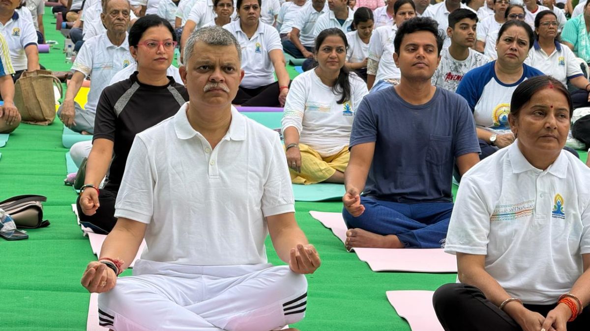HUDCO Celebrates International Yoga Day