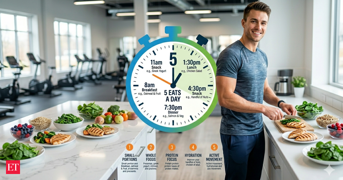No extreme diets: Eat five times a day and still lose 45 kgs in 15 days, fitness coach shares plan 3 articleshow 6