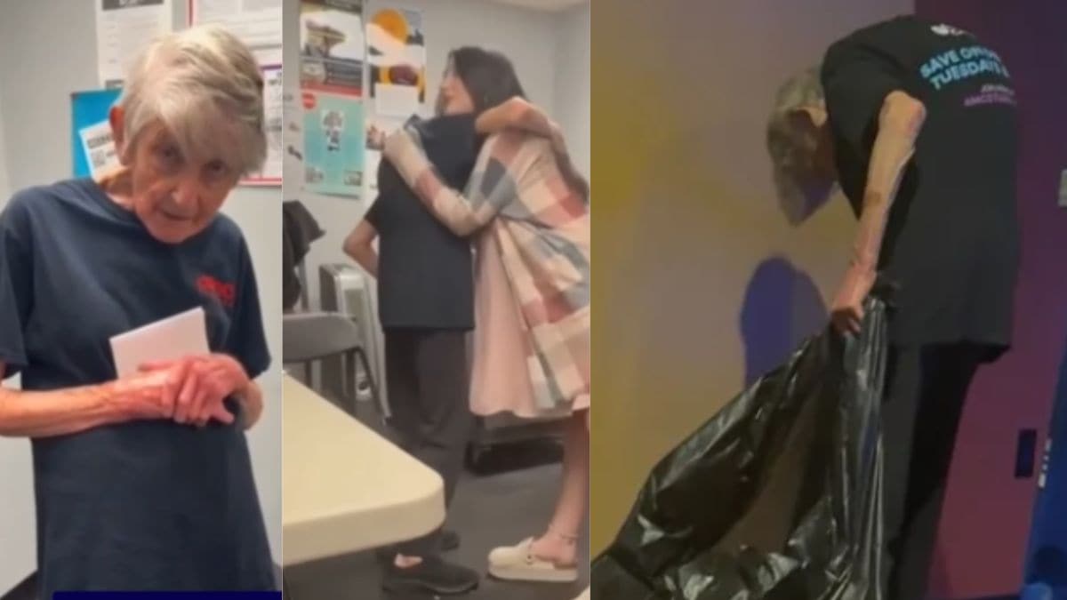 elderly woman employee retirement
