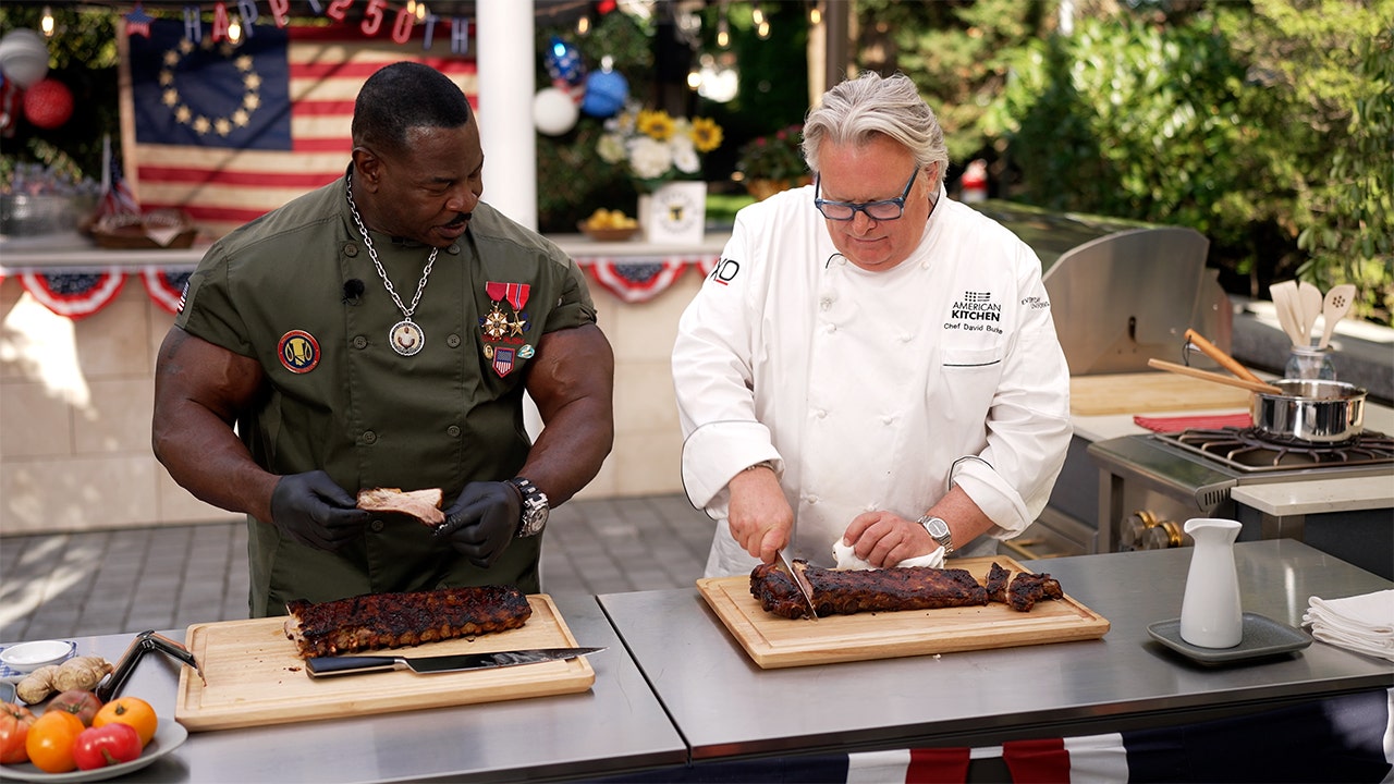 chefs ribs smopked