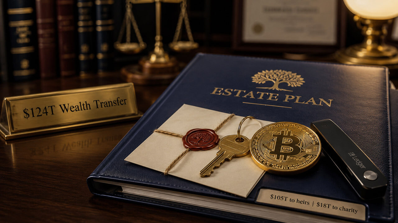 The $124 trillion Boomer wealth transfer could change crypto forever 1 estate planning bitcoin wealth transfer 124 trillion